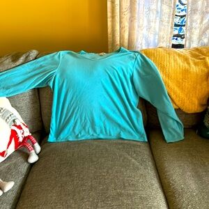 Long sleeve fleece shirt